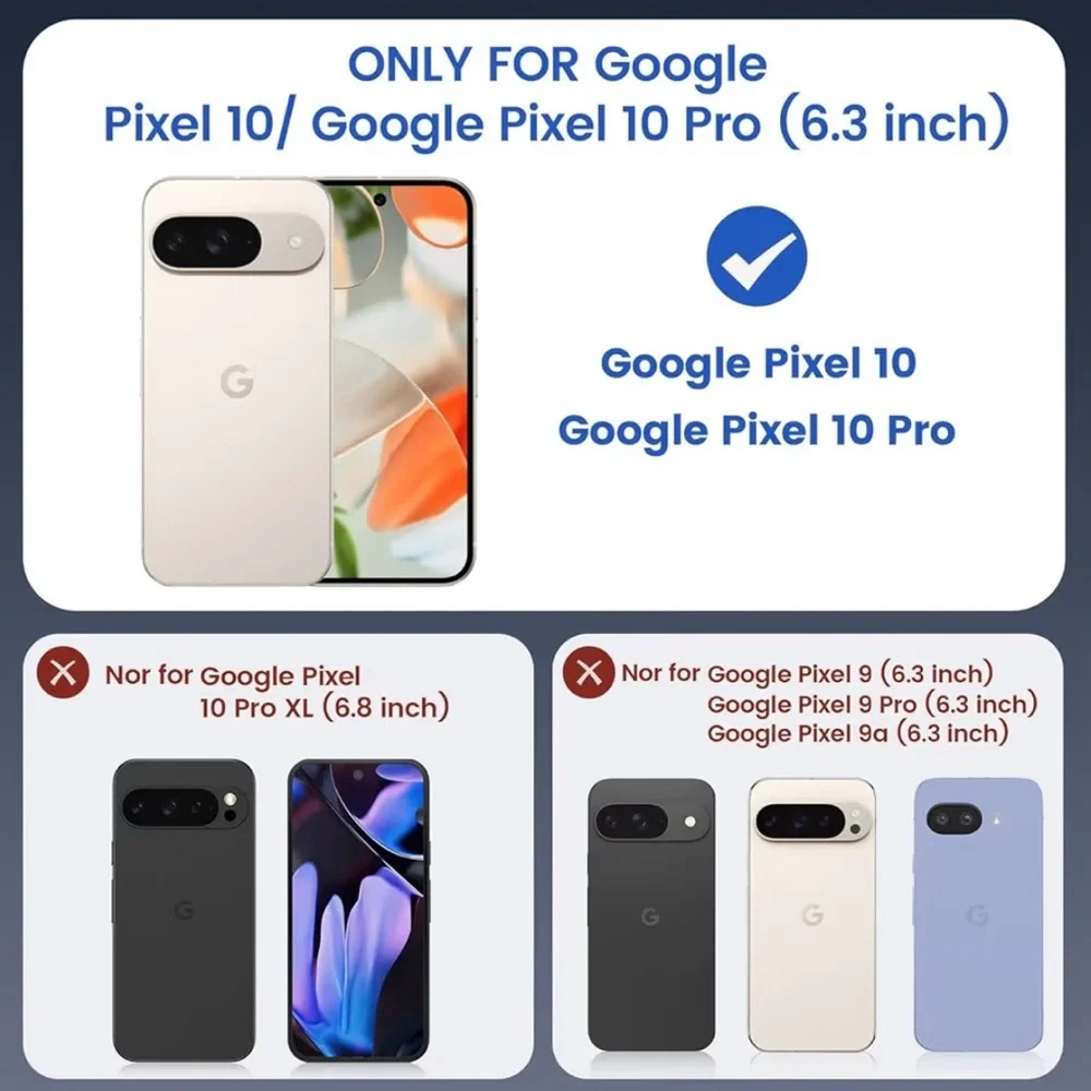 Google Pixel 10 Pro Black Phone Cover